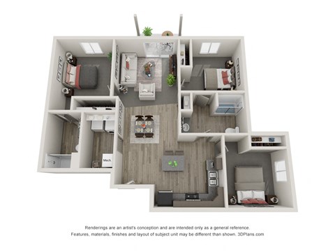 5025 S Bahnson Ave Studio-3 Beds Apartment for Rent - Photo Gallery 47